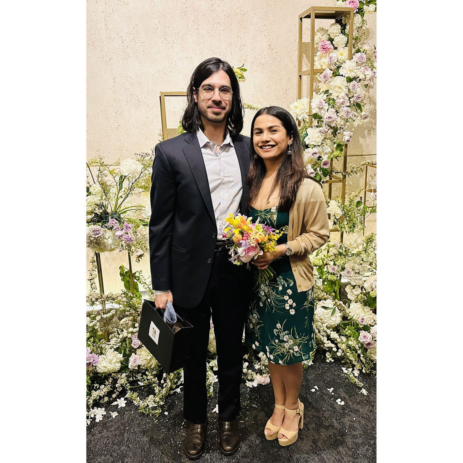 At our friends Albert and Sara’s wedding!