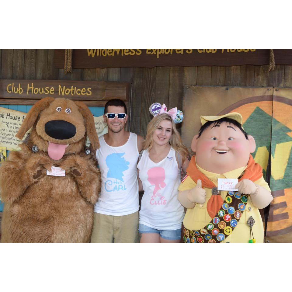 Up - the movie that brought us together and made us start hanging out!