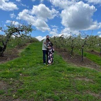 A blurry moment right after we got engaged at Warwick Winery :)