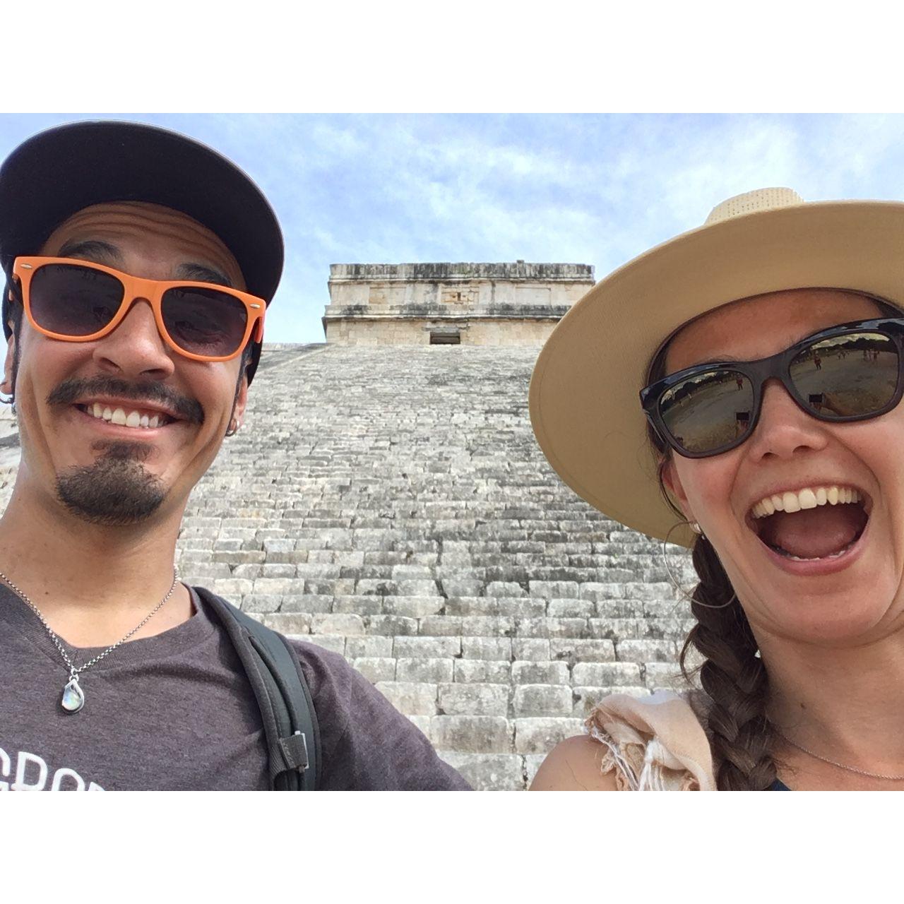exploring Mexico's ruins