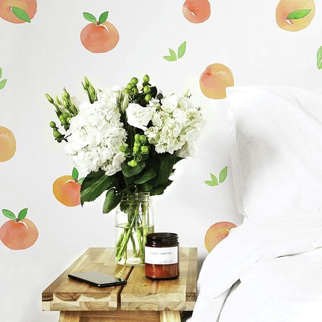 RoomMates Sweet Peaches Peel And Stick Wall Decals