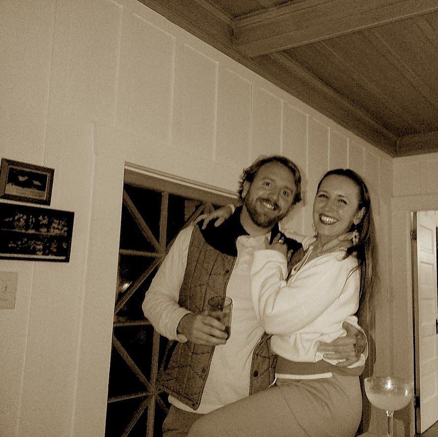 Preppy couple for our first murder mystery party - still can't believe Louis wasn't the murderer!