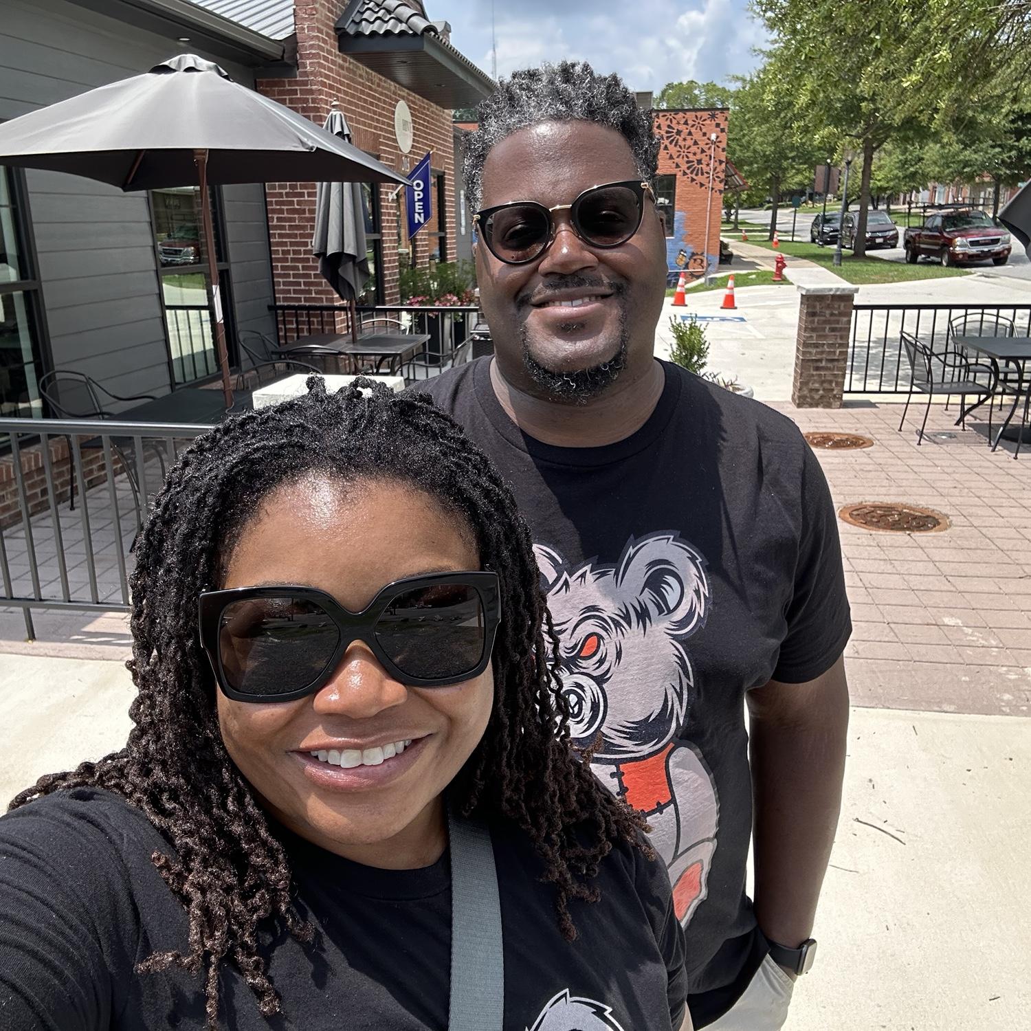 Cake tasting for no reason because Mr. Williams can’t make a choice when he eats in NC😅