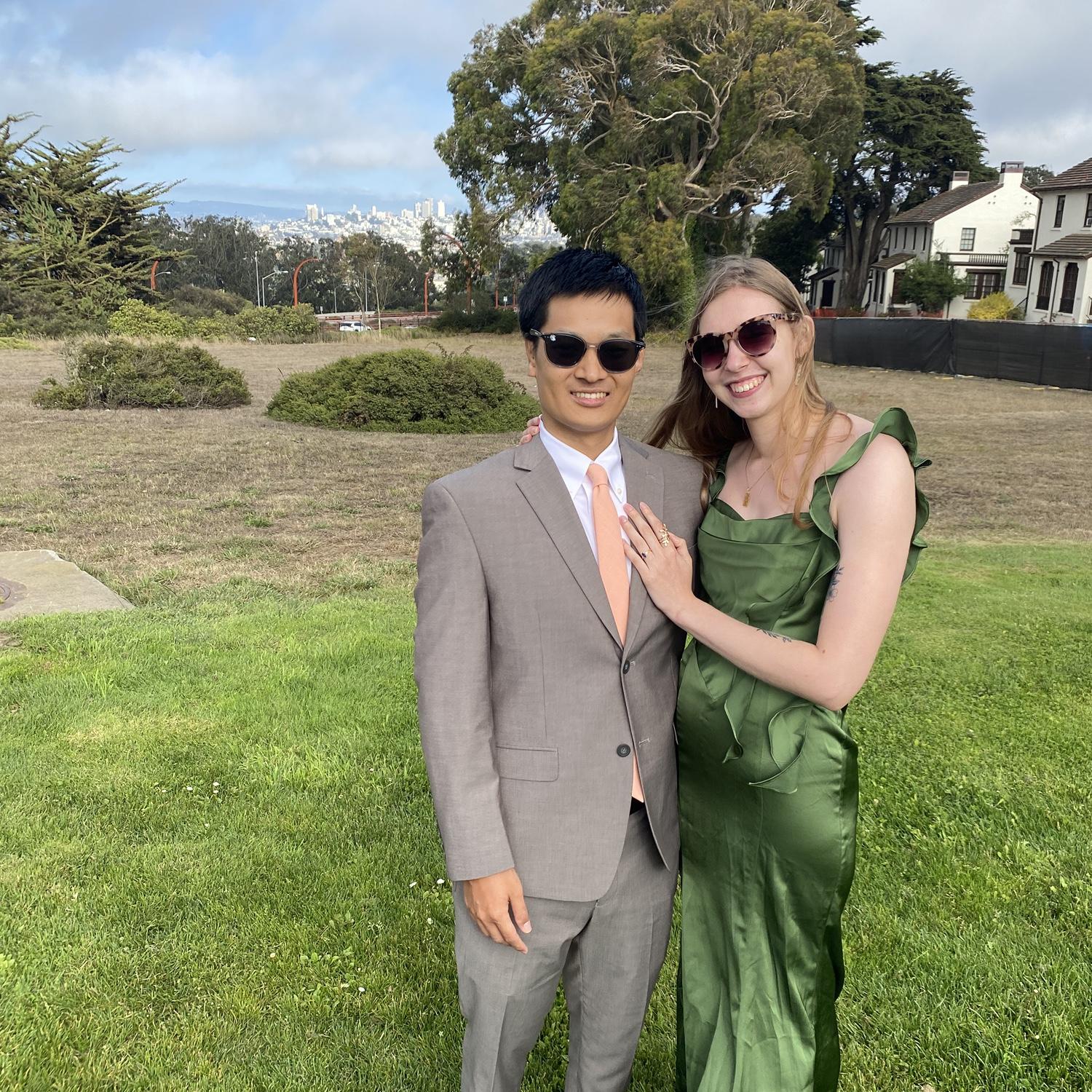 San Francisco for Sam & Jill’s wedding, August 2025
