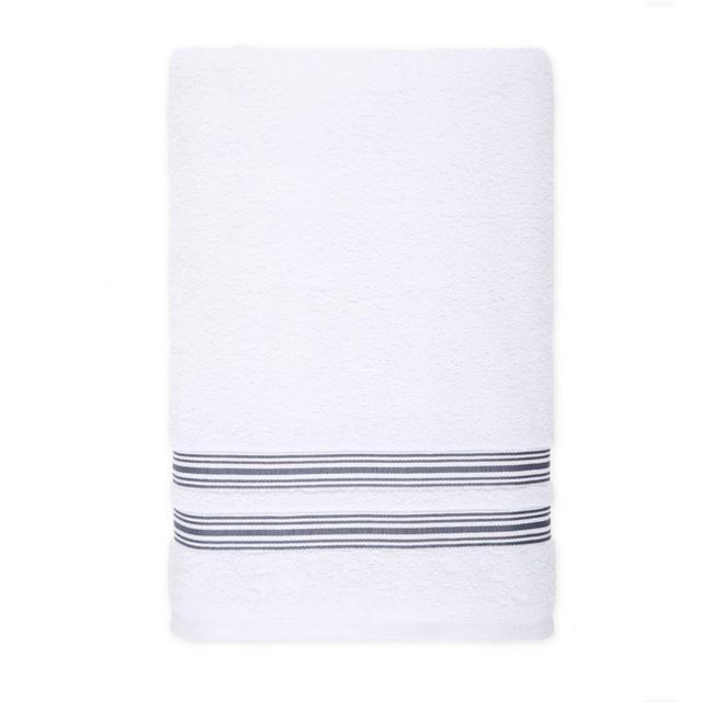 Nestwell™ Hygro Fashion Stripe Bath Sheet in New Blue