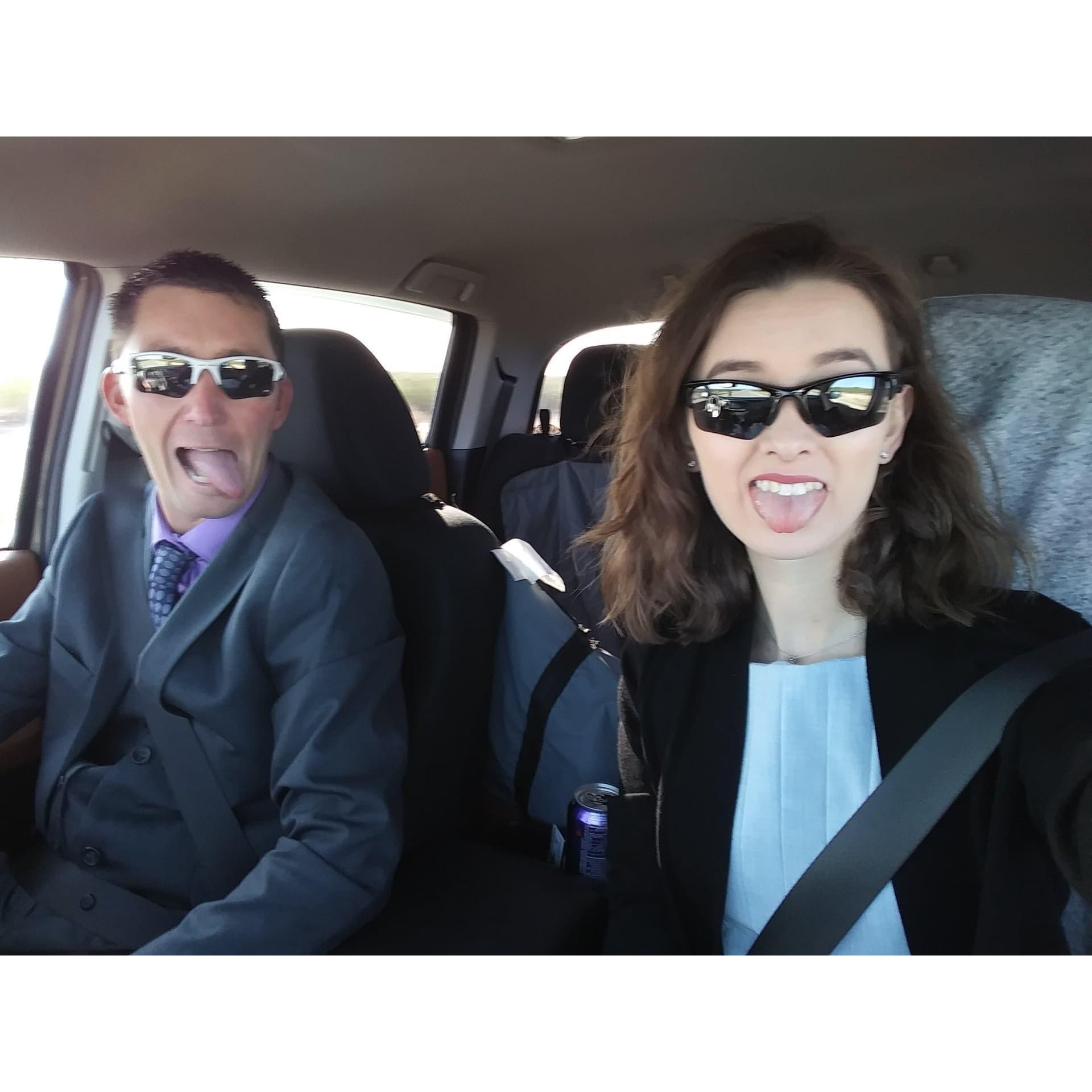 Off to another wedding!