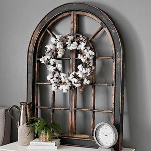 Cotton Wreath