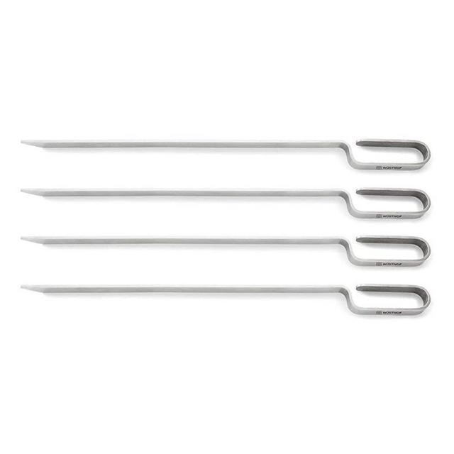 Wusthof Stainless Steel 4 Piece Skewer Set
