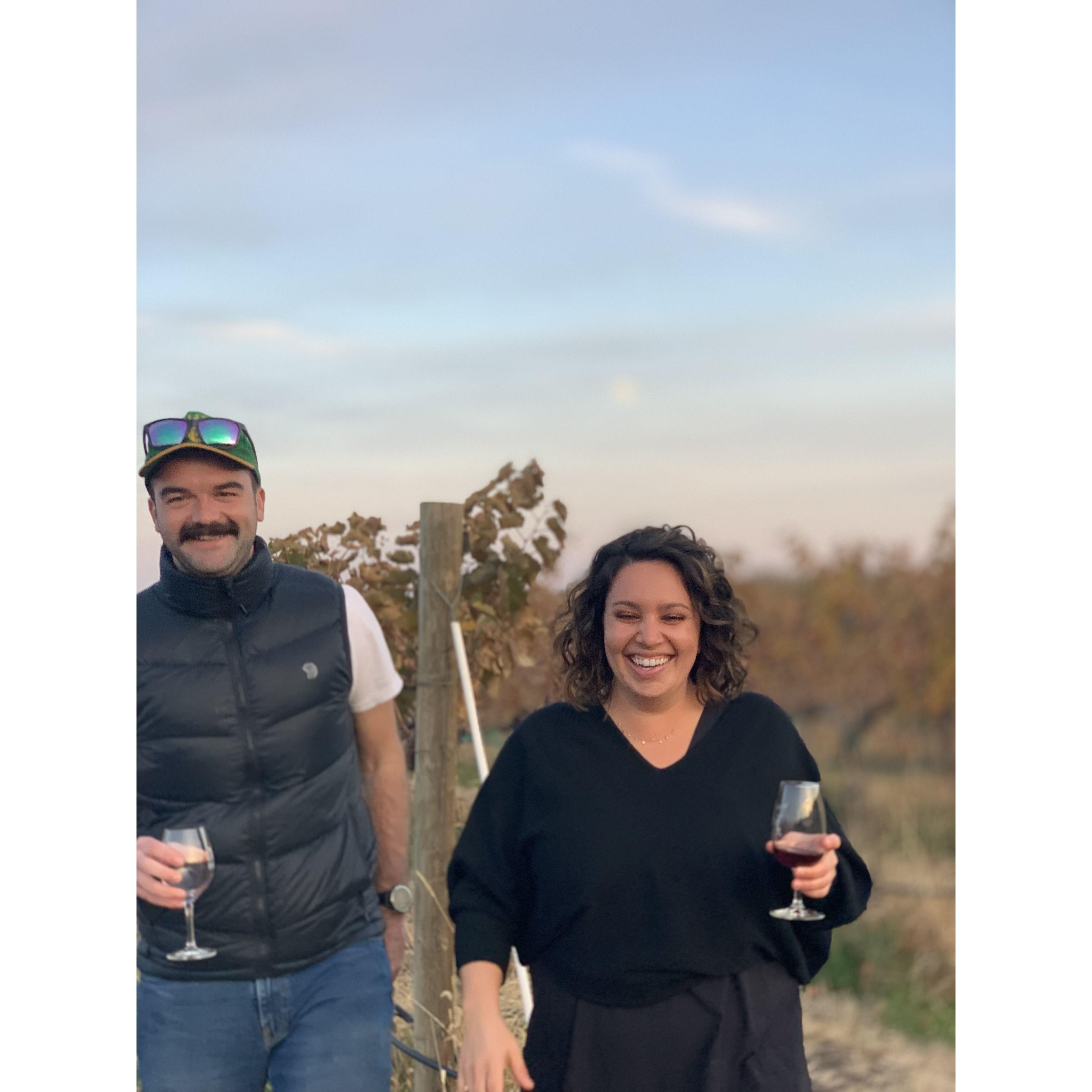 Study break wine tasting in Yakima, WA