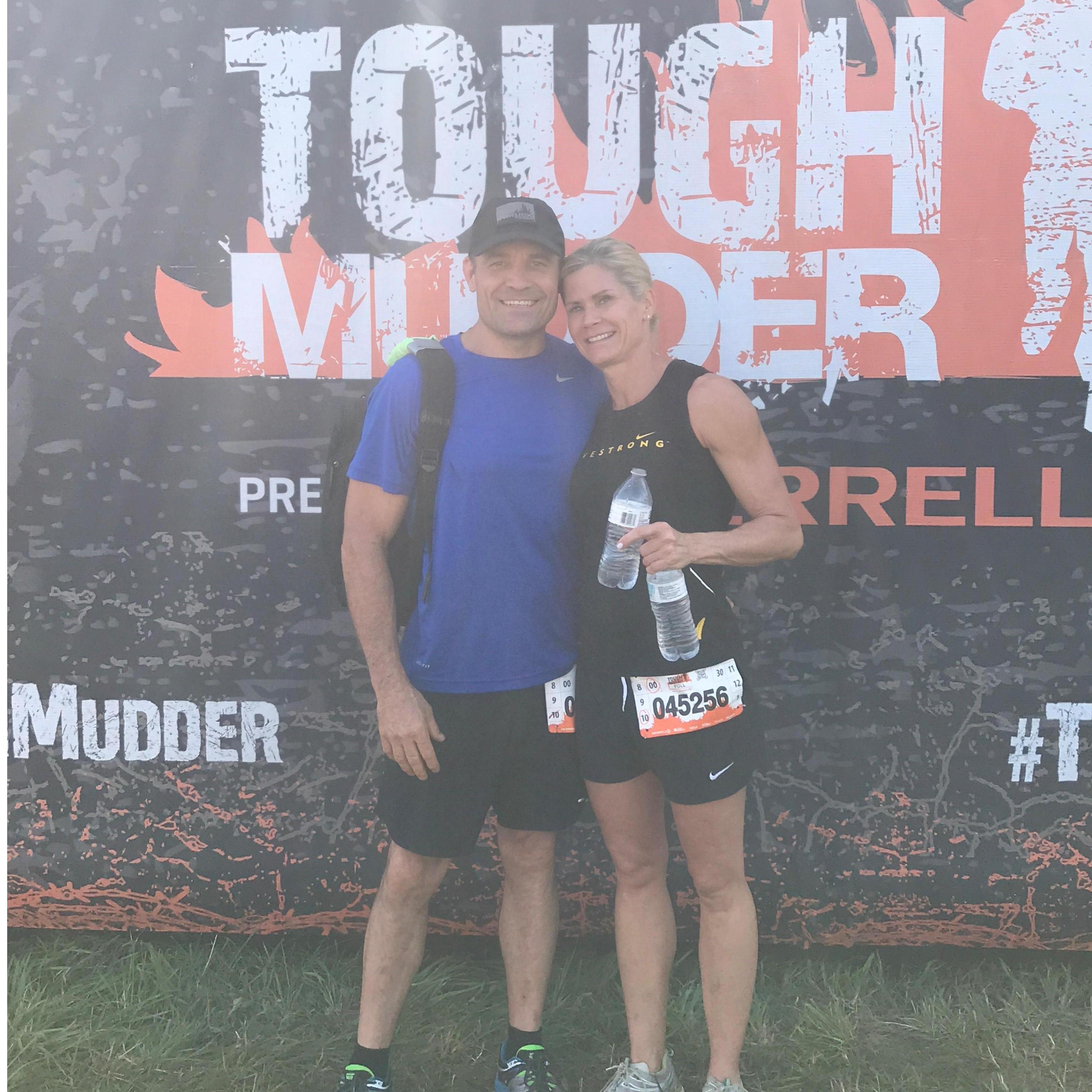 This was our first race together!