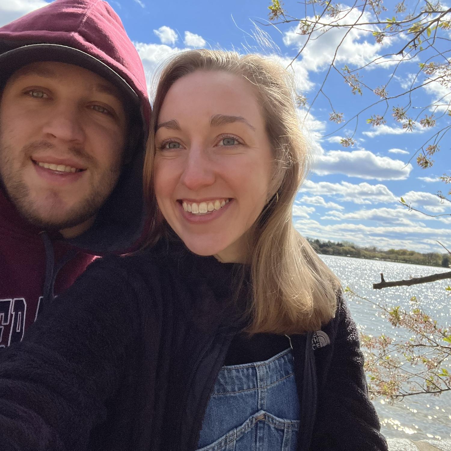 Day in DC, catching the end of the Cherry Blossoms