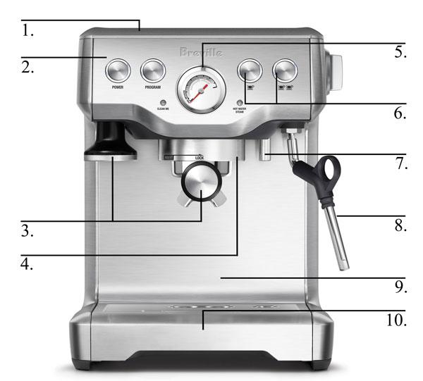 Breville BES840XL/A the Infuser Espresso Machine
