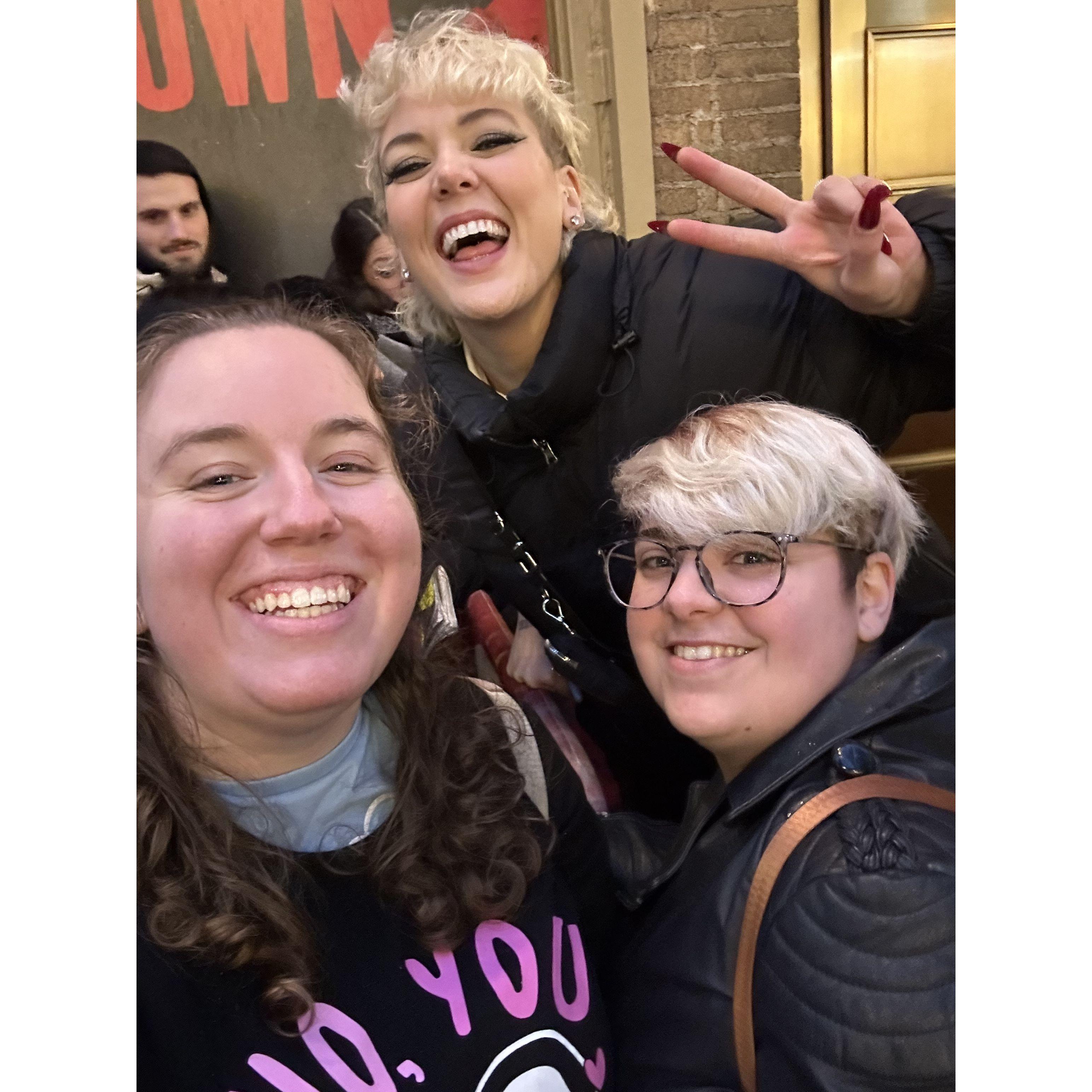 Trip to see Hadestown on Broadway