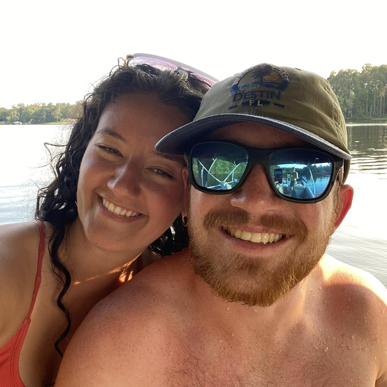 We love a relaxing day on the water at Lake Sinclair in Milledgeville, GA.