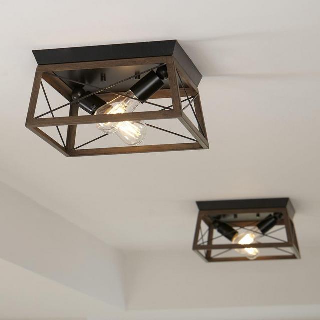 Kowalewski 2-Light 12" Flush Mount