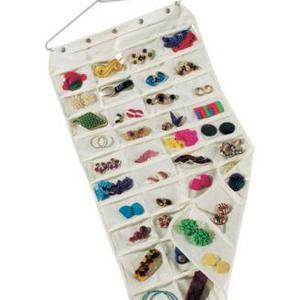 Household Essentials 80-Pocket Hanging Jewelry Organizer