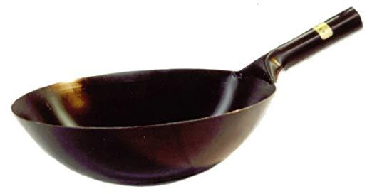 14" Japanese Style Steel Wok
