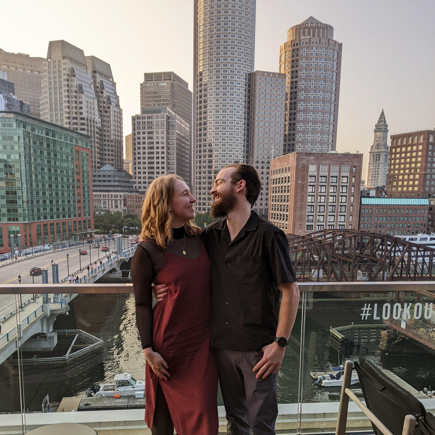 Celebrating Grace's 30th birthday with Boston rooftop views -Oct 2023