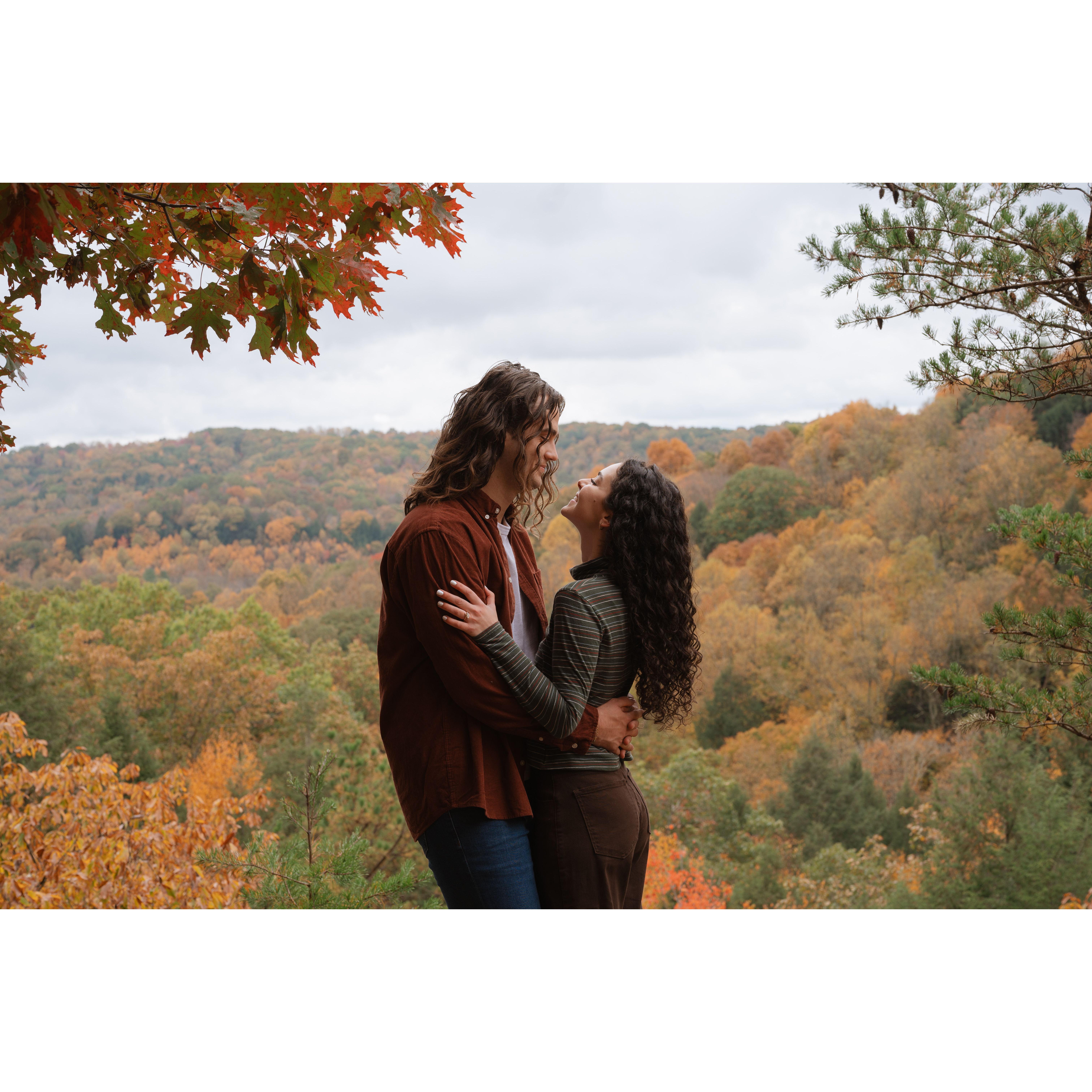 Engagement photos with Bailey Toot Photography