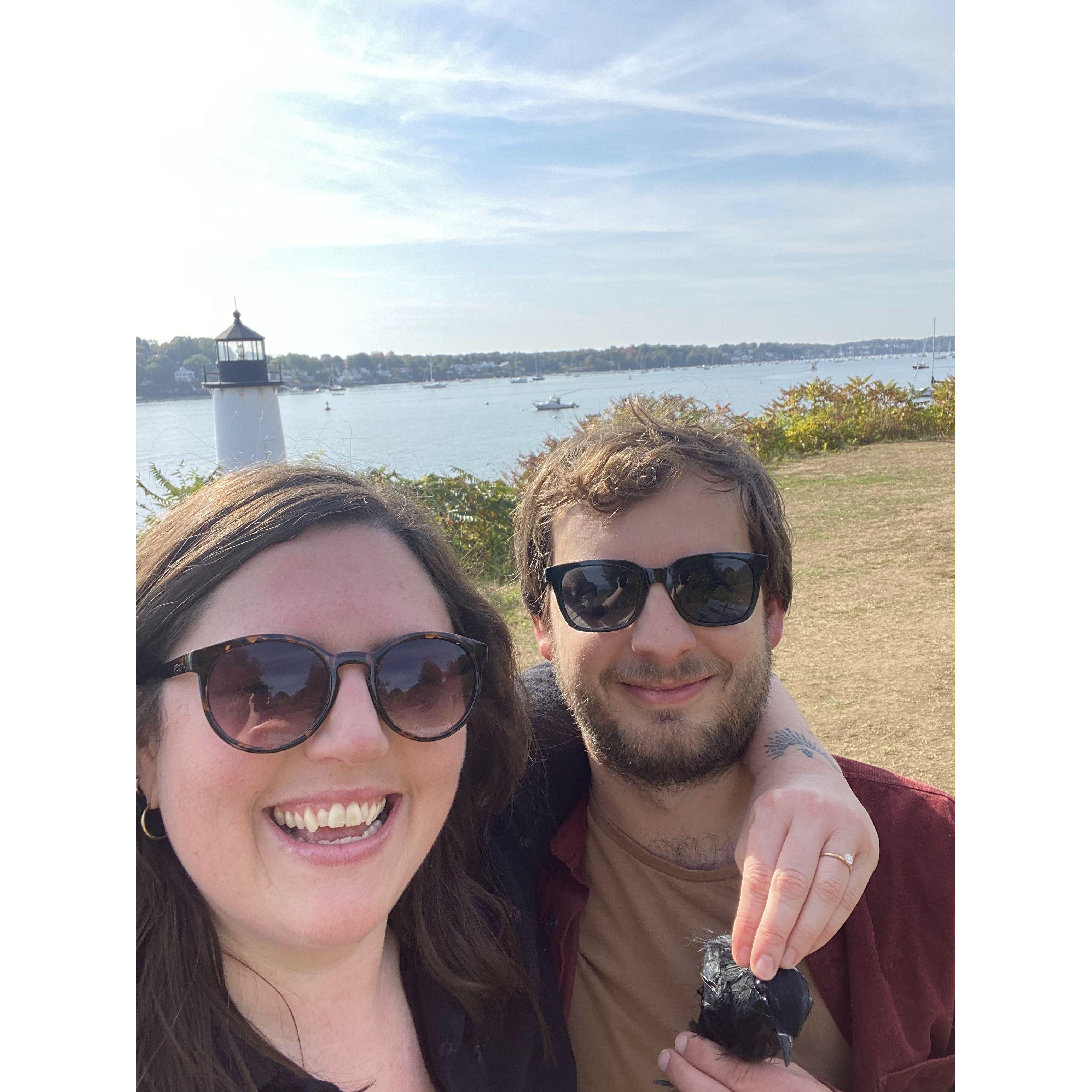 Where she said "yes!"