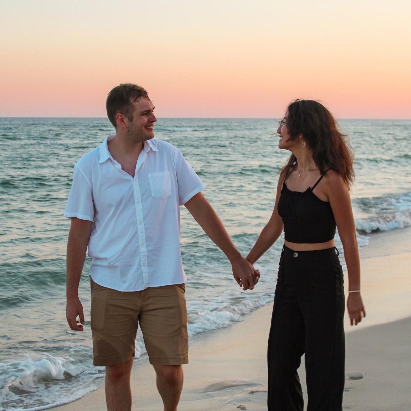 A little sunset photoshoot at Orange Beach!