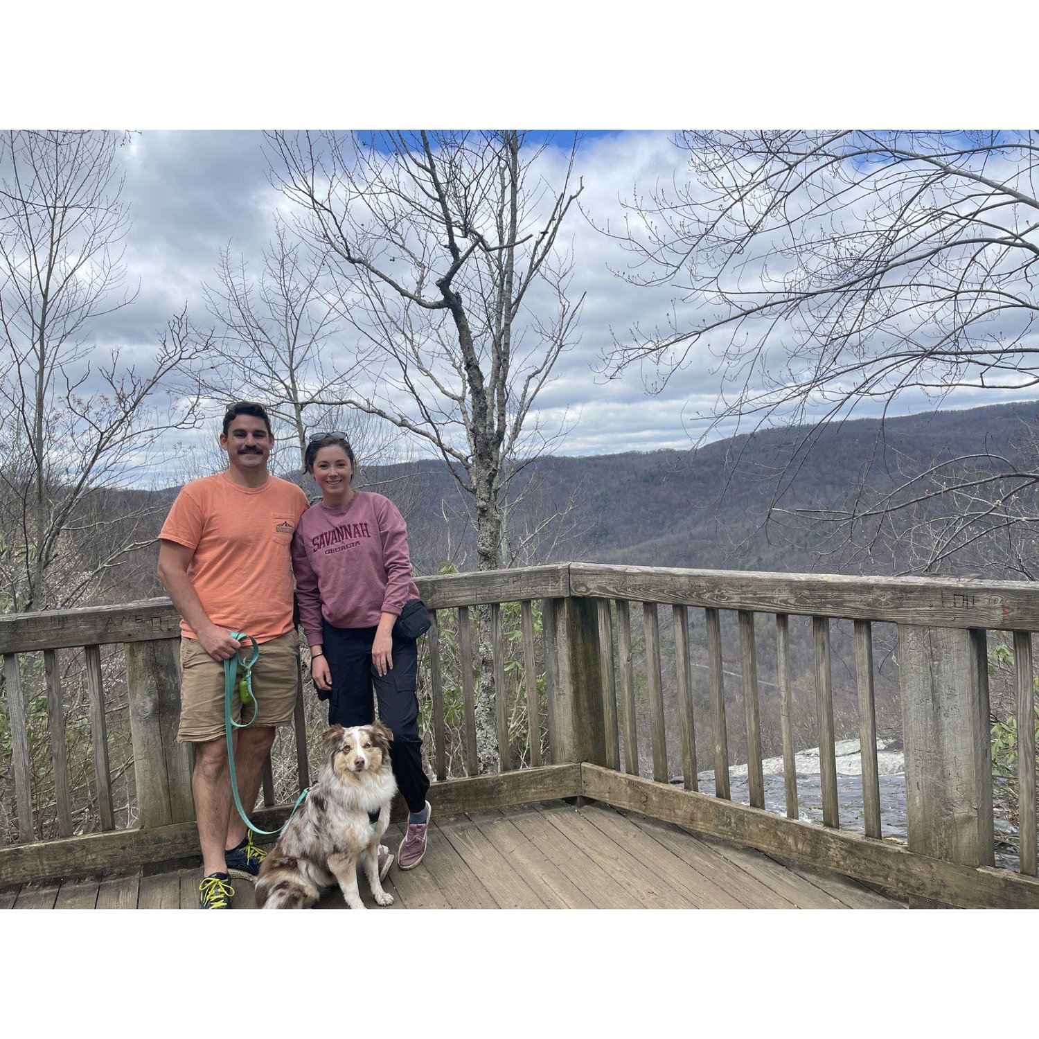 Crabtree Falls with Stevie