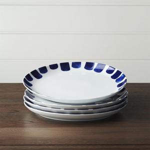 Set of 4 Como Tile Dinner Plates