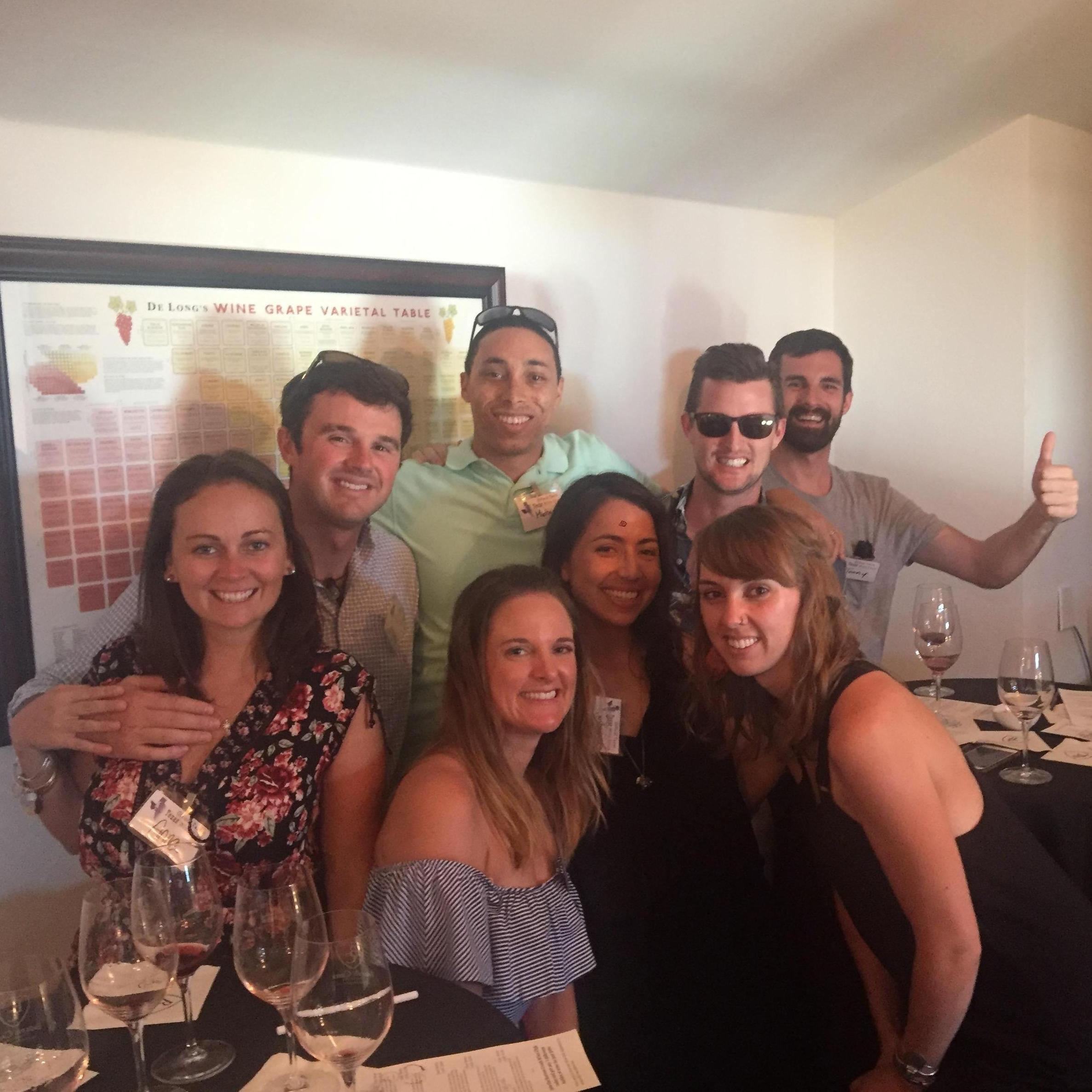 The gang takes a wine tour through Fredicksburg, the "Napa Valley of Texas."
