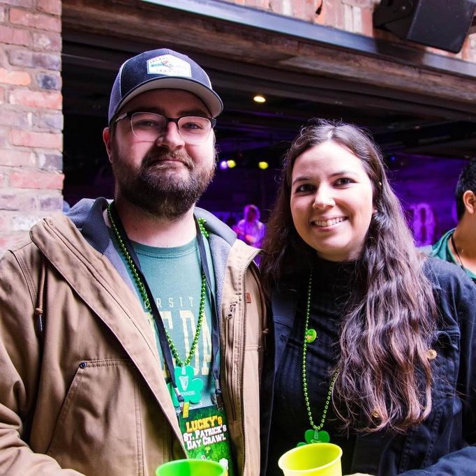 St. Patrick's Day bar crawl on Broadway (Nashville)