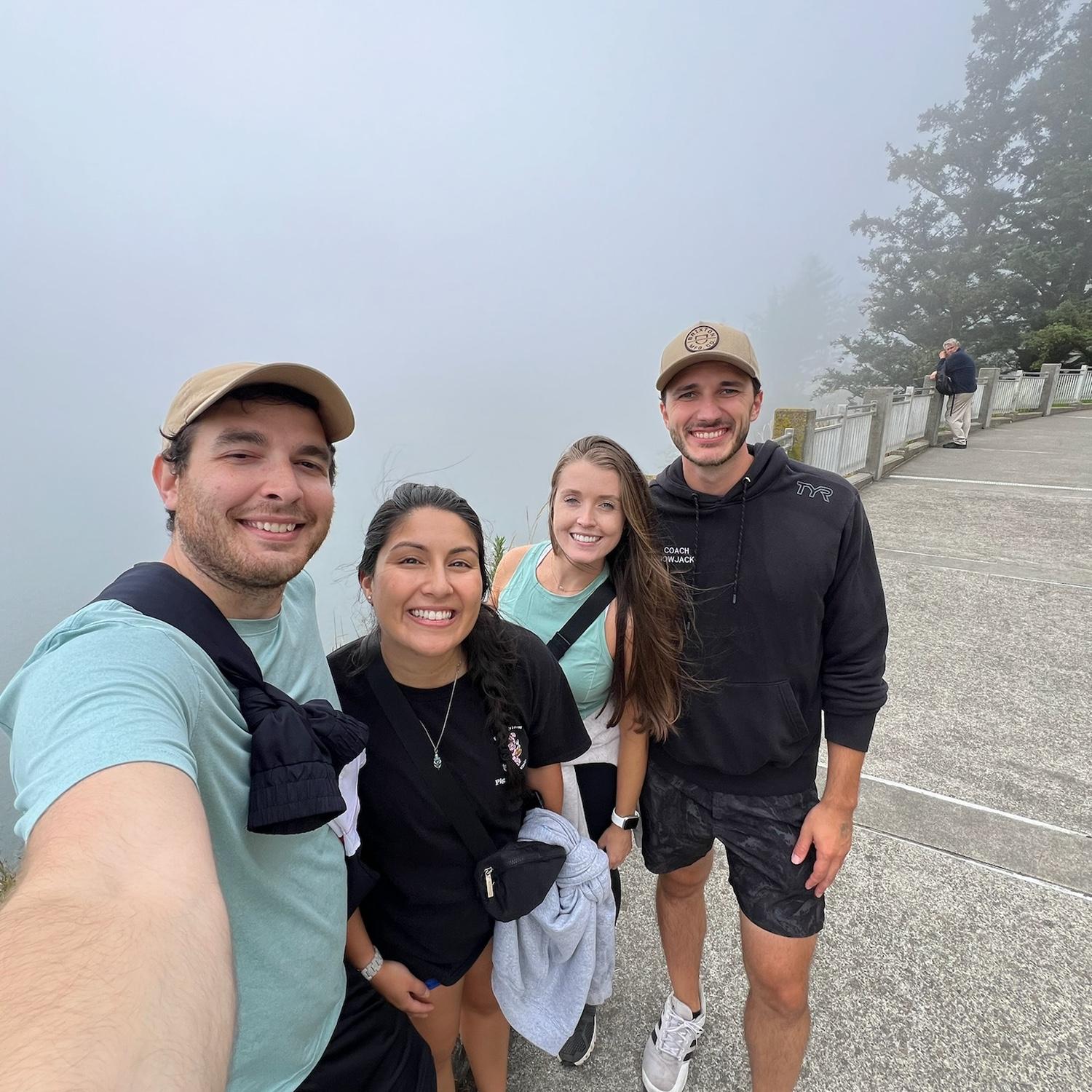 August 2024: Cape Disappointment with Alex & Kat and the most stunning views 🤩😂
