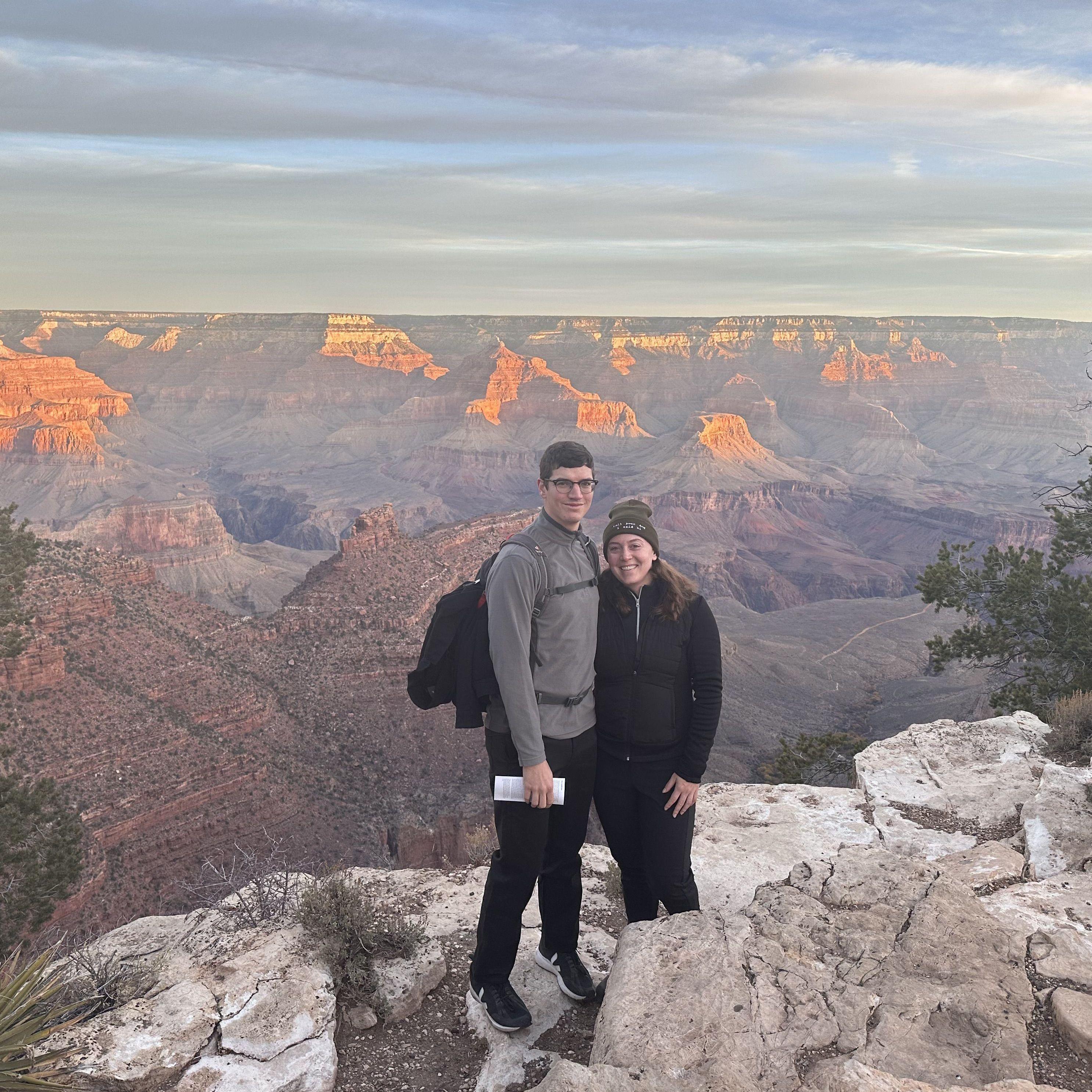 In awe of the Grand Canyon, 2024.