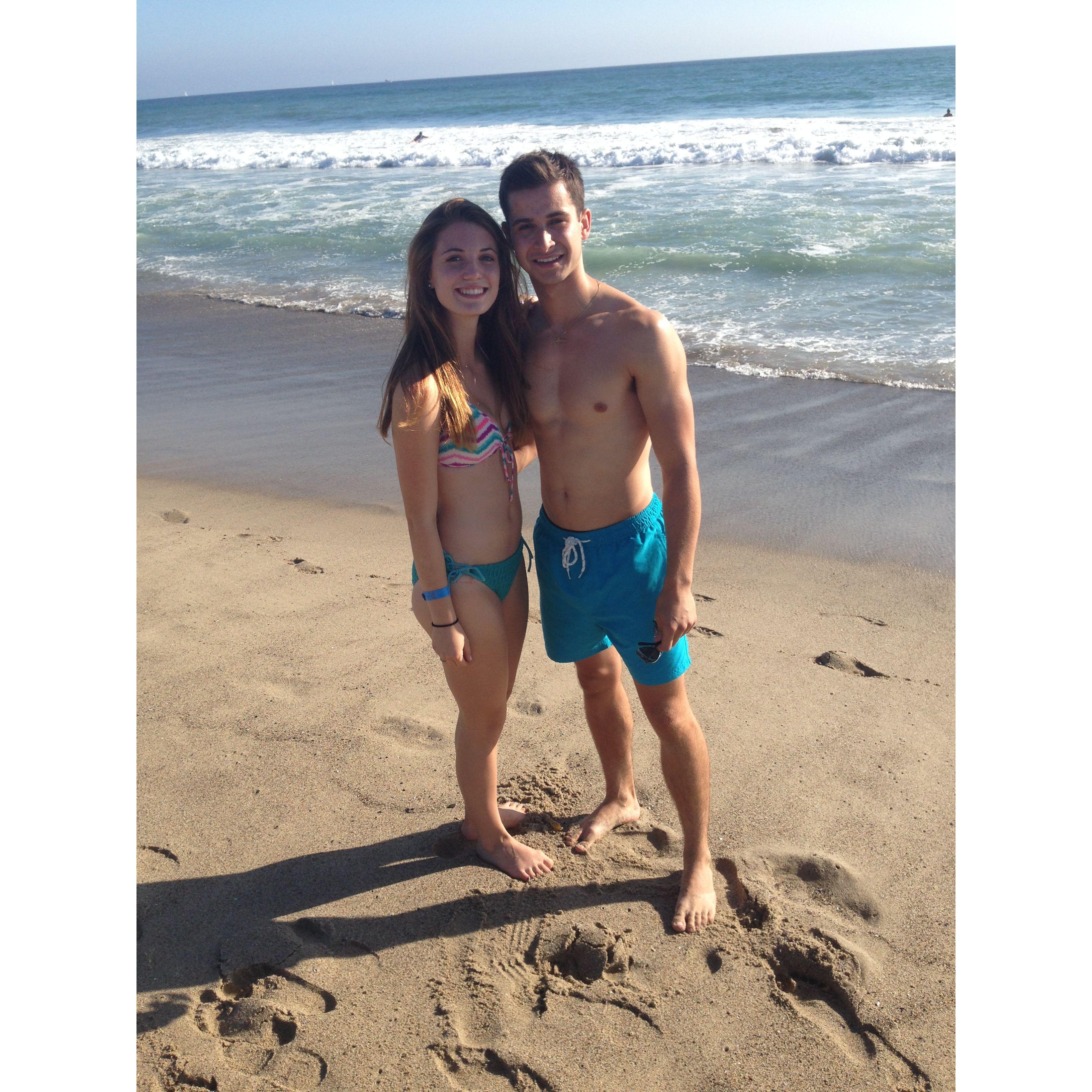 2014 - Beach day in Santa Monica!