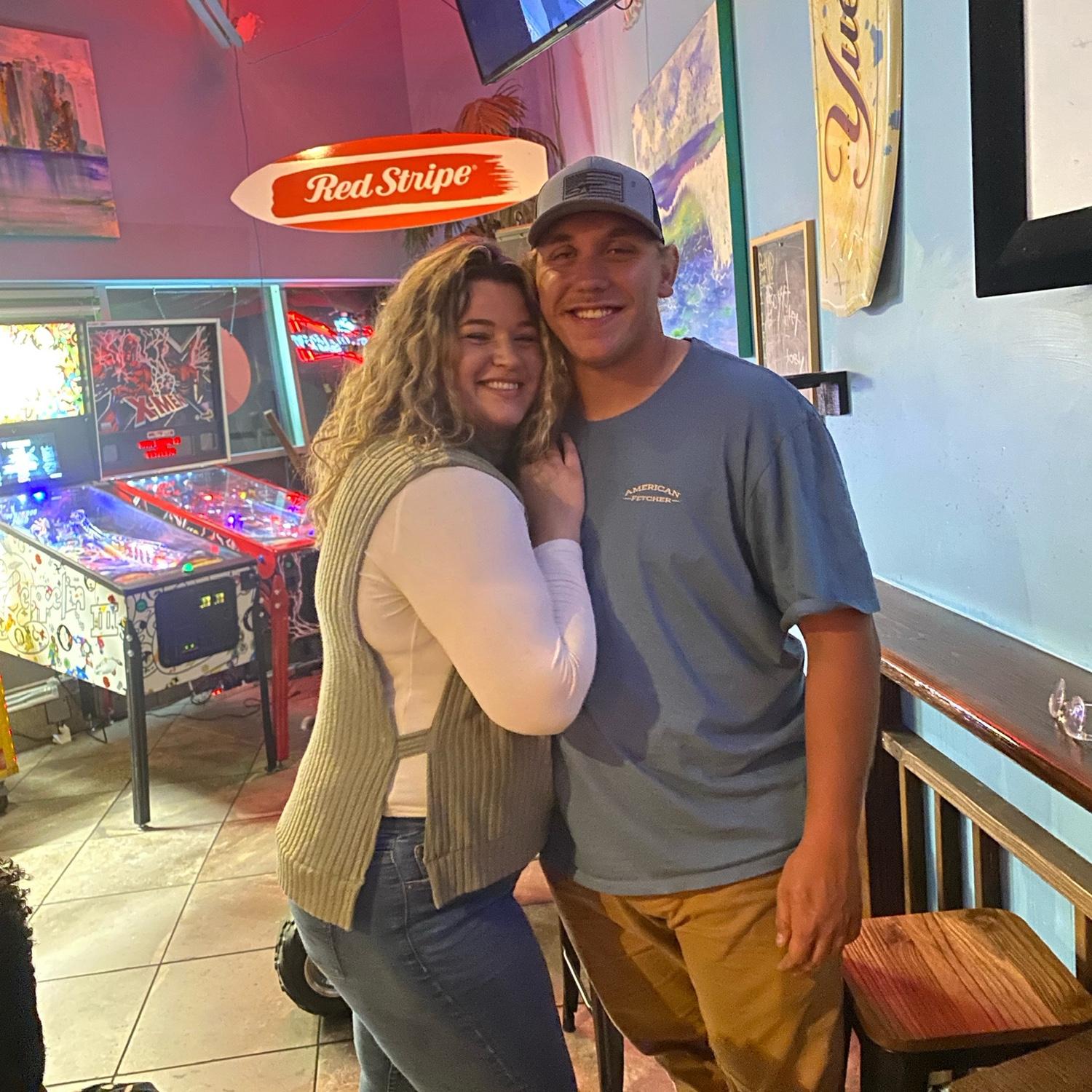 The night we made things official!