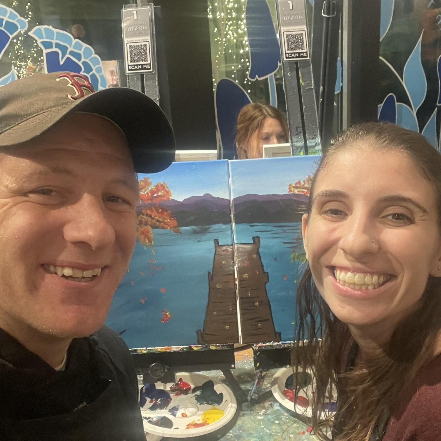 Couple’s paint night!