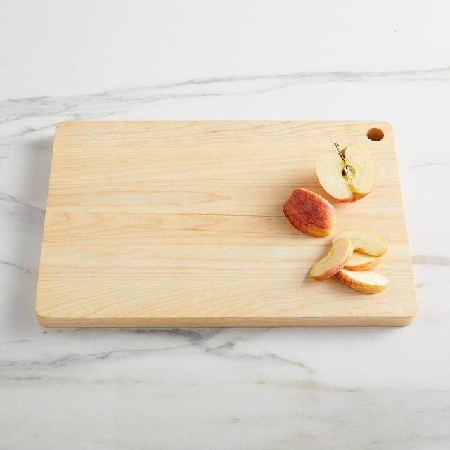 Rectangular Wood Cutting Board, Ash Wood, Large