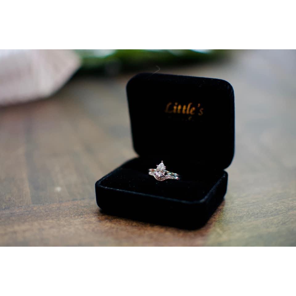 The absolutely BREATHTAKING ring that Justin designed himself!