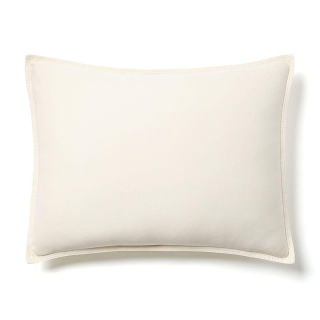 Brushed Tencel Twill Standard Sham, Birch