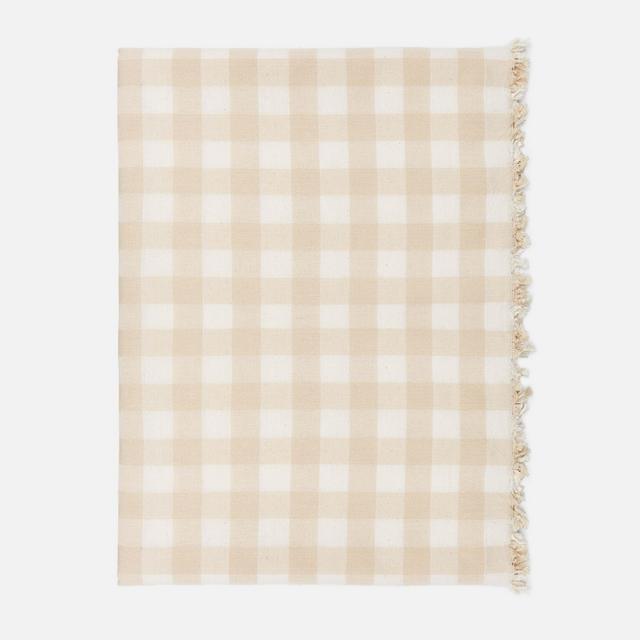 GINGHAM – Cream Tablecloth