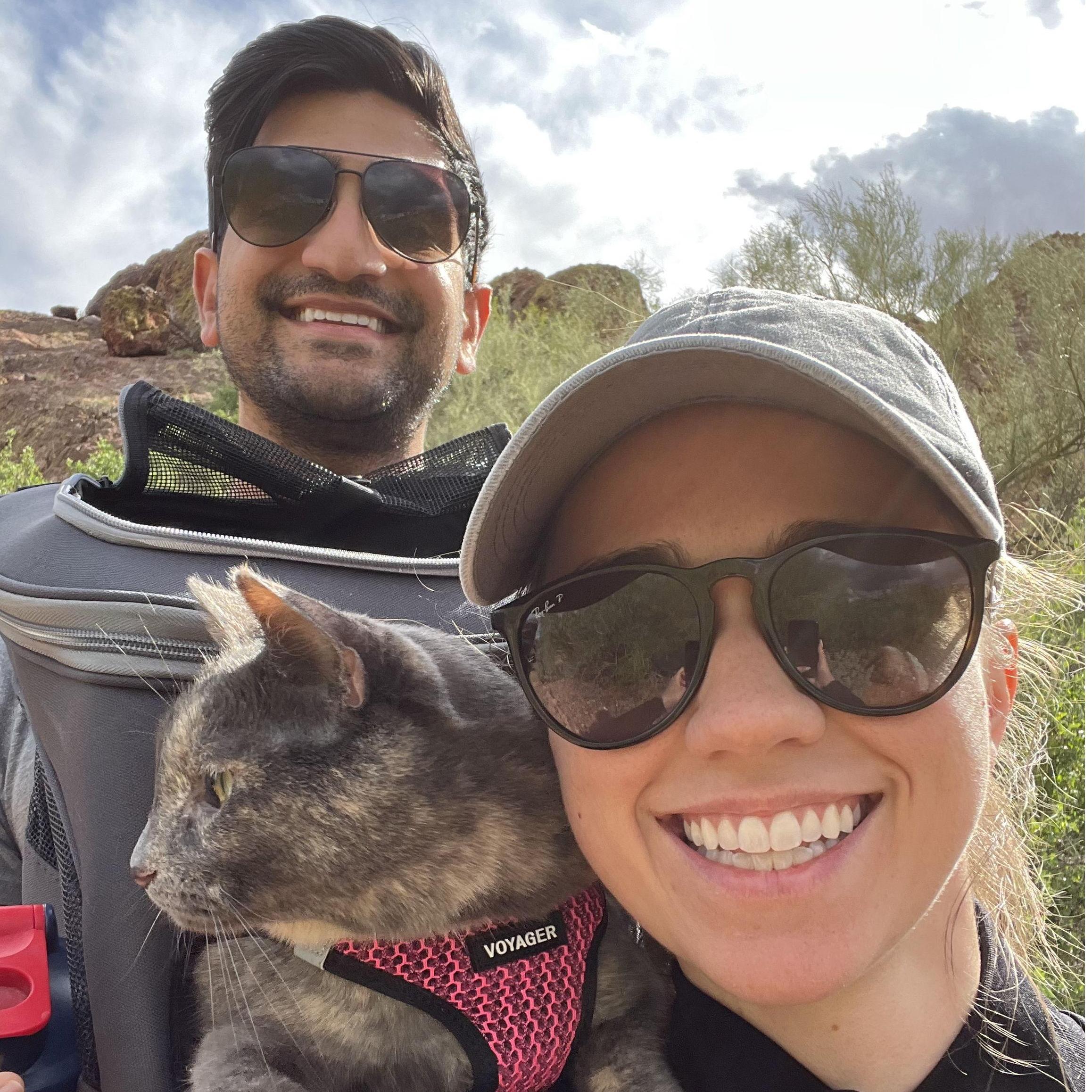 Taking Nori on a hike 10.23.22