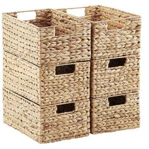 Storage Baskets, set of 6 medium