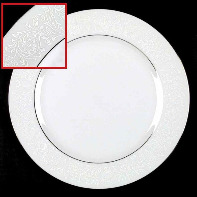 Lovelace Dinner Plate by Crown Victoria