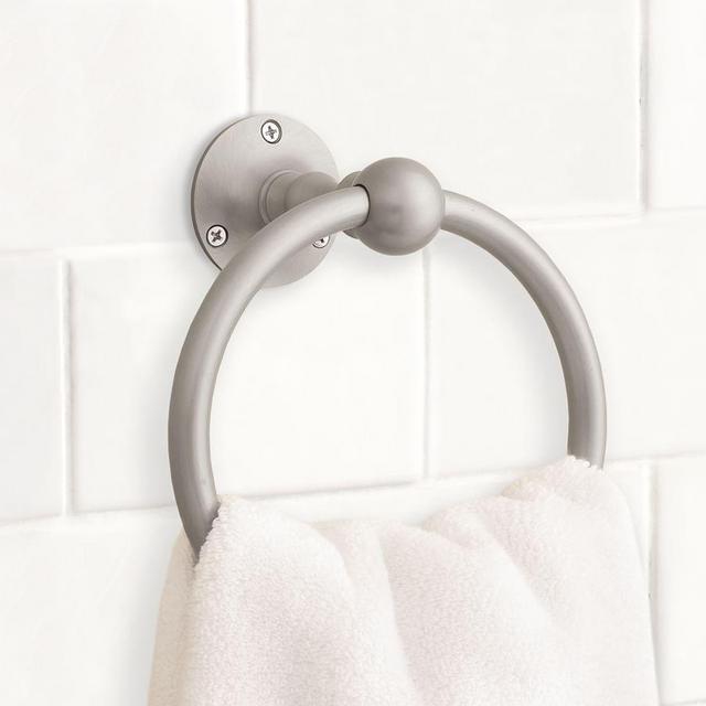 Satin Nickel Sussex Towel Ring