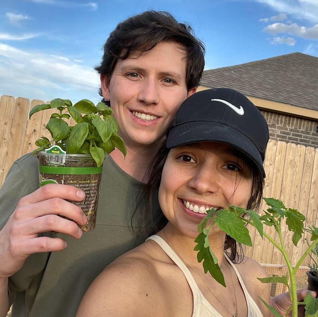 Michael built me a garden box!