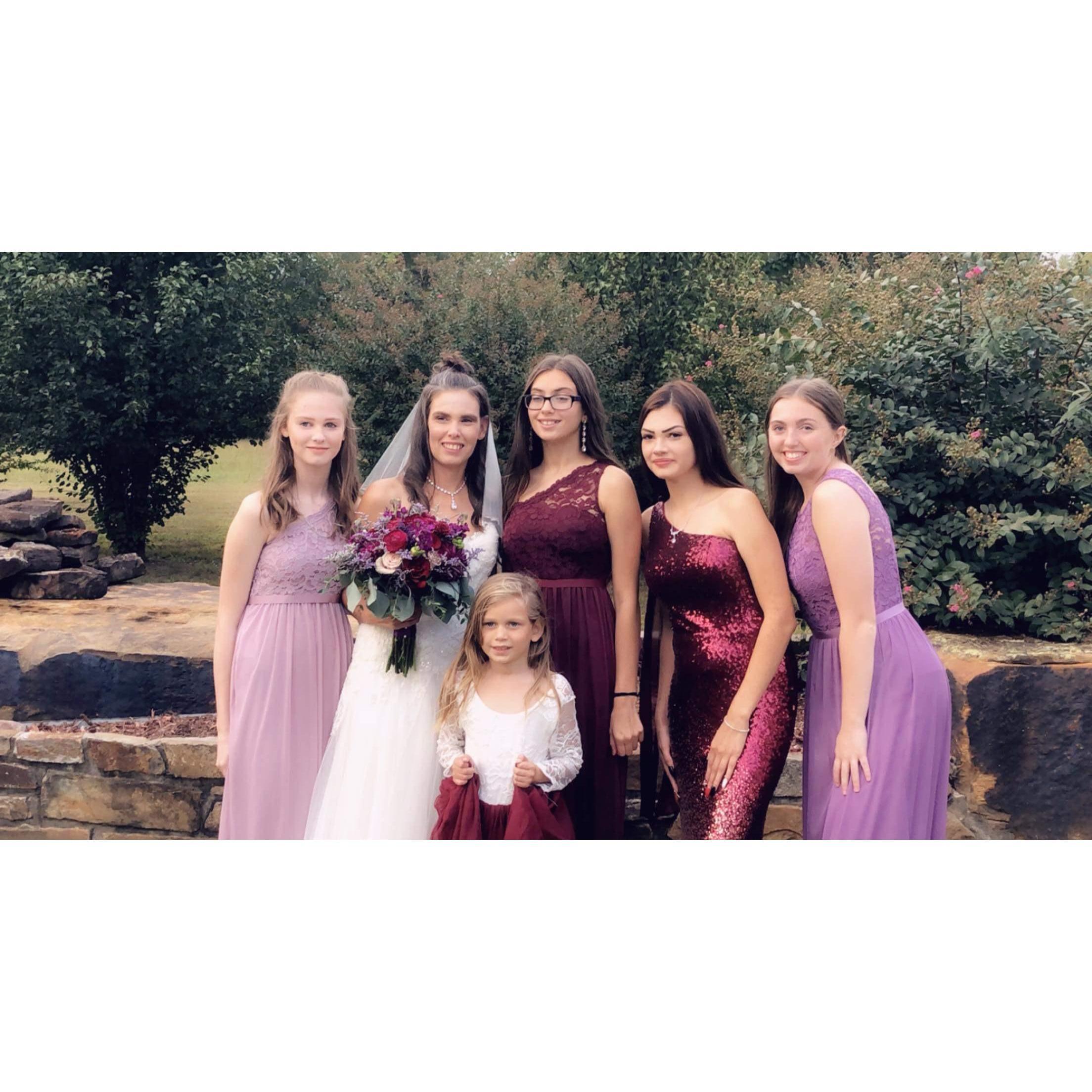 Mom and all of  the daughters. ❤️