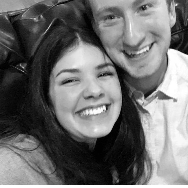 This is from our first Valentine's Day together in 2017