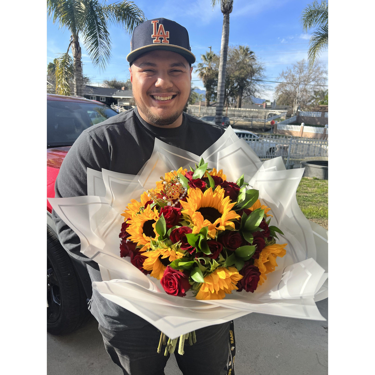 One of the many bouquets he's bought me <3