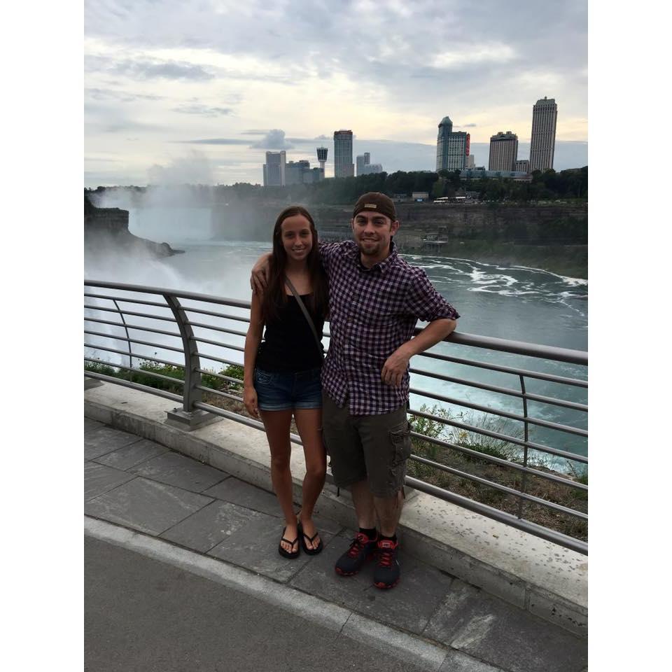 First vacation, road trip to Colorado, first stop Niagara Falls!