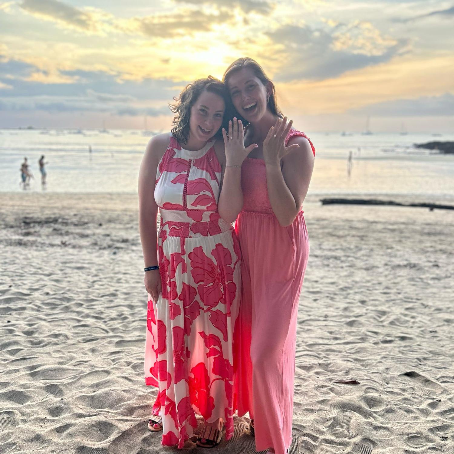 Our engagement in Tamarindo, Costa Rica on July 1, 2024!