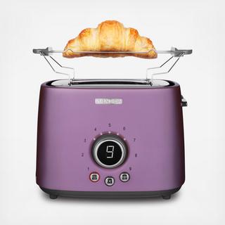 2-Slot Toaster with Digital Button and Rack