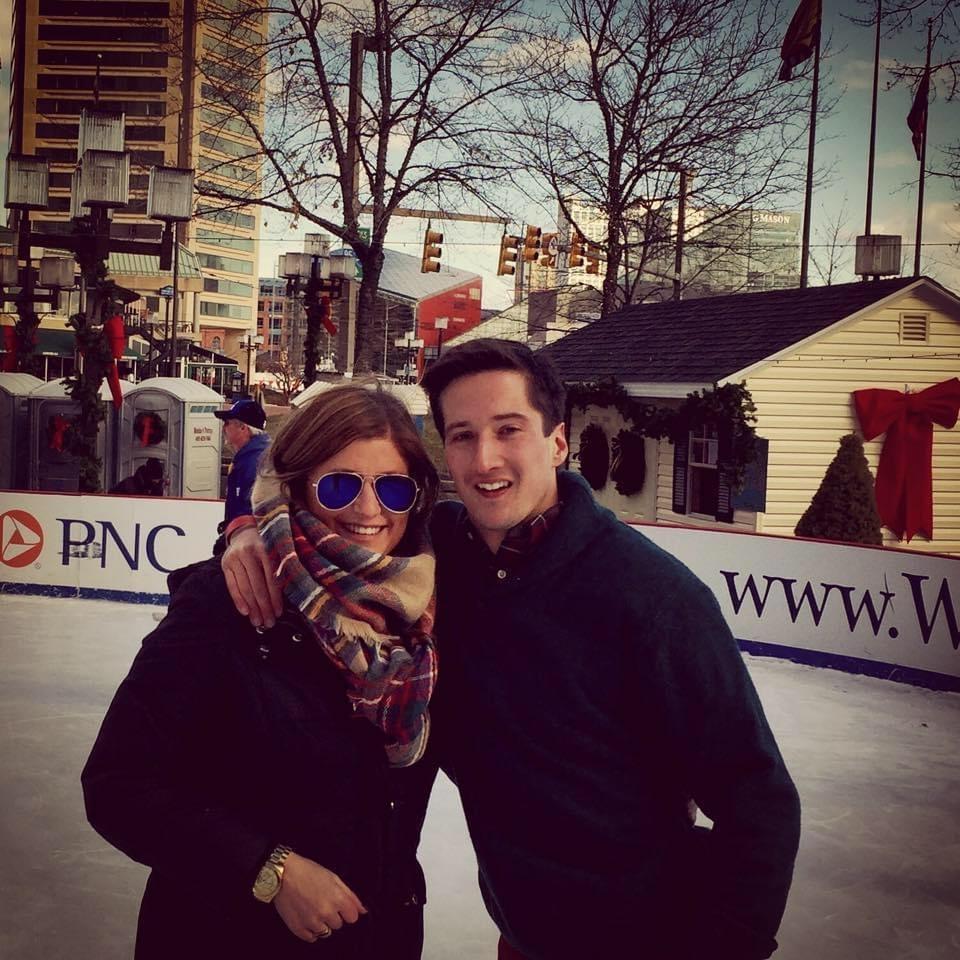 One of our first dates